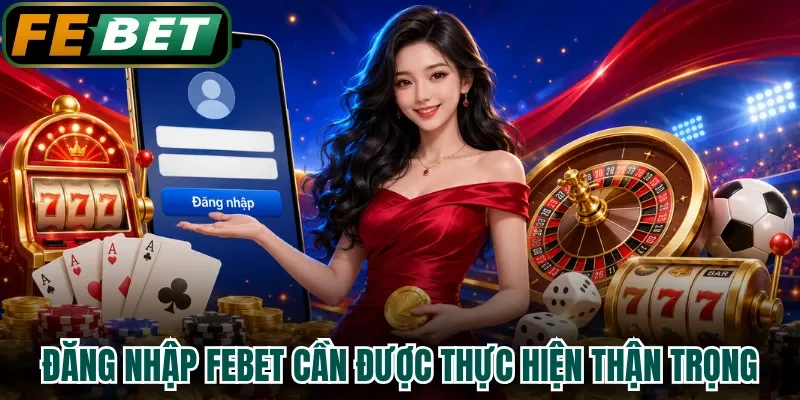 Đăng nhập FEBET cần được thực hiện thận trọng