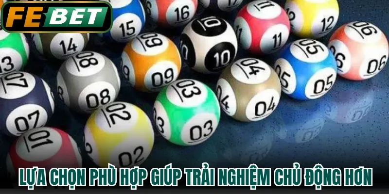 Lựa chọn phù hợp giúp trải nghiệm chủ động hơn