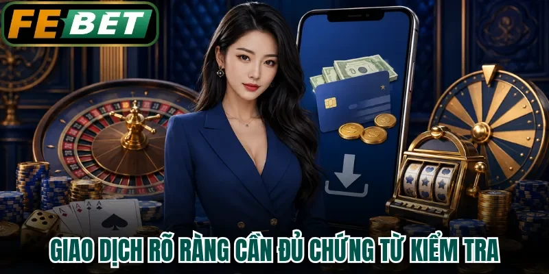 Giao dịch rõ ràng cần đủ chứng từ kiểm tra