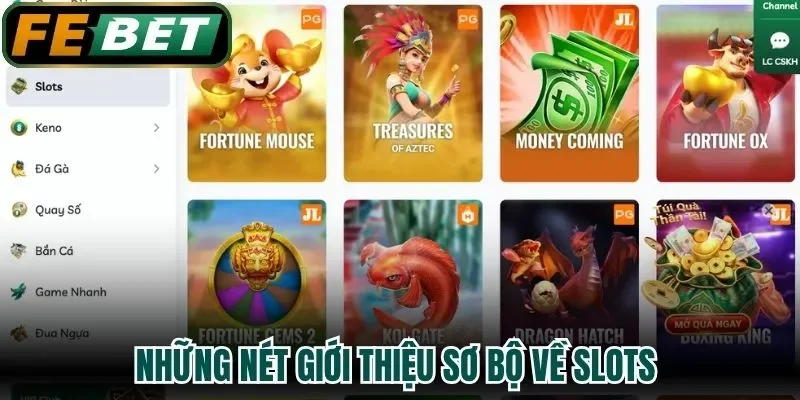 Những nét giới thiệu sơ bộ về Slots 